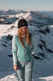 Husky Merhat 4 blue dámská merino čepice