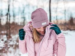 Husky Merhat 4 white dámská merino čepice