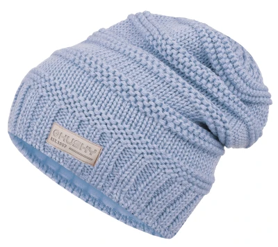 Husky Merhat 5 light blue dámská merino čepice