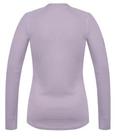 Husky Aron L light purple dámská merino mikina