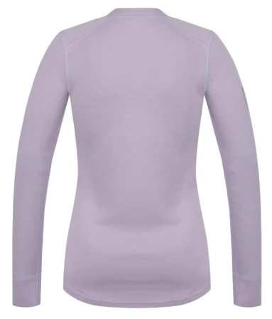 Husky Aron L light purple dámská merino mikina