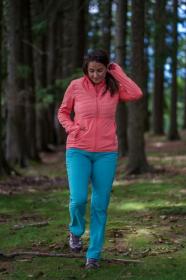 Husky Airy L light orange dámská mikina na zip