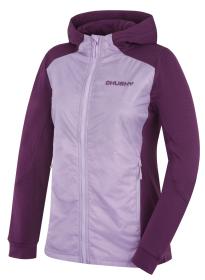 Husky Any L purple dámská mikina na zip