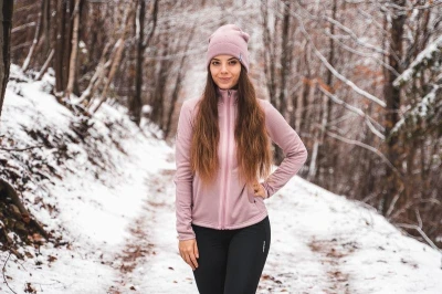 Husky Artic Zip L blue dámská mikina na zip