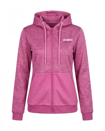Husky Asta L pink dámská mikina s kapucí