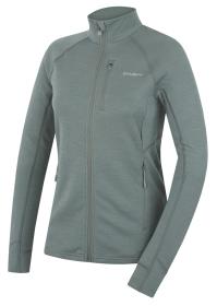 Husky Alou L faded green dámská mikina z merino vlny