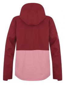 Husky Nabbi L bordo/pink dámská outdoor bunda