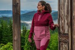 Husky Nabbi L bordo/pink dámská outdoor bunda