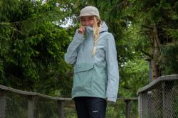 Husky Nabbi L bordo/pink dámská outdoor bunda