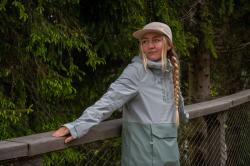 Husky Nabbi L bordo/pink dámská outdoor bunda