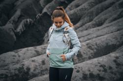 Husky Nabbi L bordo/pink dámská outdoor bunda