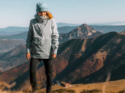 Husky Nabbi L bordo/pink dámská outdoor bunda