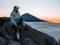 Husky Nabbi L bordo/pink dámská outdoor bunda