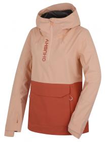 Husky Nabbi L orange dámská outdoor bunda