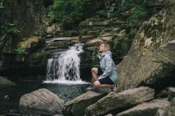 Husky Nabbi L orange dámská outdoor bunda