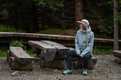 Husky Nabbi L orange dámská outdoor bunda