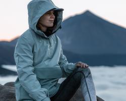 Husky Nabbi L orange dámská outdoor bunda