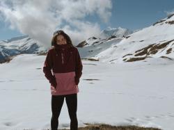 Husky Nabbi L orange dámská outdoor bunda