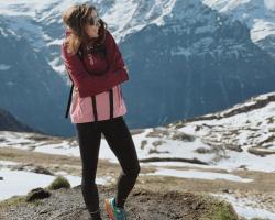 Husky Nabbi L orange dámská outdoor bunda