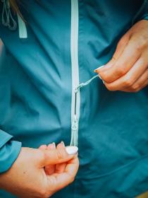 Husky Nakama L turquoise dámská outdoorová bunda