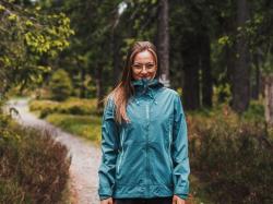 Husky Nakama L turquoise dámská outdoorová bunda