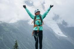 Husky Nakron L turquoise dámská outdoor bunda + šátek Kilpi