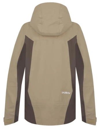 Husky Nanola L beige/grey dámská outdoorová bunda