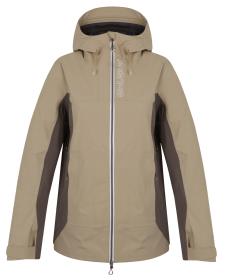 Husky Nanola L beige/grey dámská outdoorová bunda