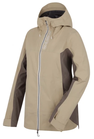 Husky Nanola L beige/grey dámská outdoorová bunda