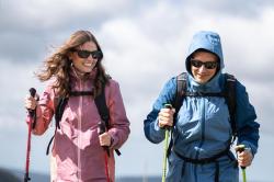 Husky Nanola L pink/orange dámská outdoorová bunda