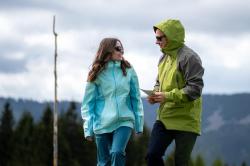 Husky Nanola L pink/orange dámská outdoorová bunda