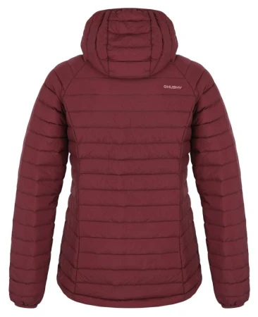 Husky Dreeser L dark bordo dámská péřová bunda