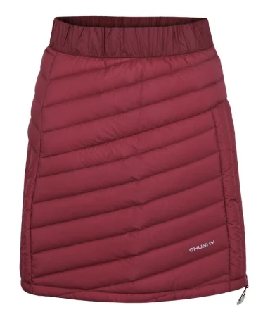 Husky Frozy L faded bordo dámská péřová sukně