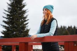 Husky Dresles L black dámská péřová vesta