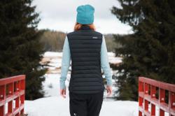 Husky Dresles L black dámská péřová vesta