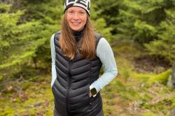 Husky Dresles L black dámská péřová vesta