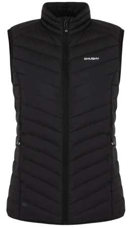 Husky Dresles L black dámská péřová vesta