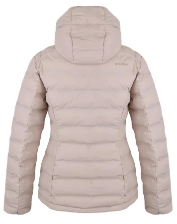 Husky Nenie L beige dámská plněná bunda