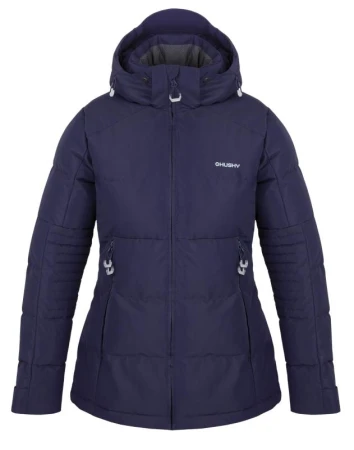 Husky Norel L dark blue dámská plněná zimní bunda