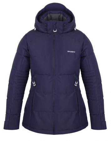 Husky Norel L dark blue dámská plněná zimní bunda