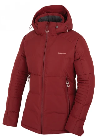 Husky Norel L dark bordo dámská plněná zimní bunda