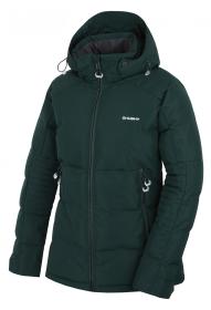 Husky Norel L dark green dámska plnená zimná bunda