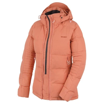 Husky Norel L faded orange dámská plněná zimní bunda
