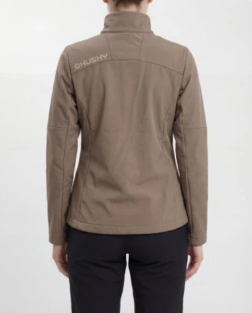 Husky Salfa L beige dámská softshell bunda