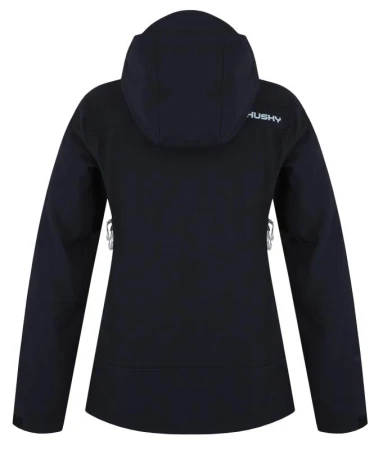 Husky Samai L black dámská softshell bunda