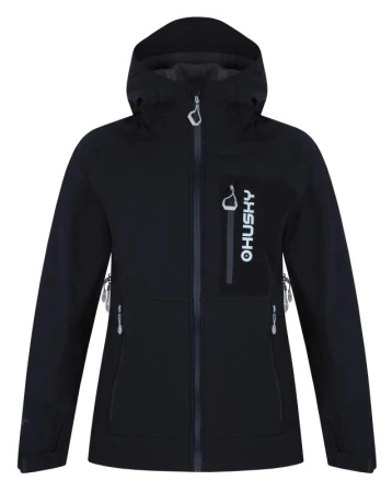 Husky Samai L black dámská softshell bunda