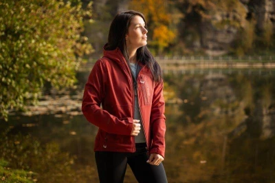 Husky Samai L black dámská softshell bunda