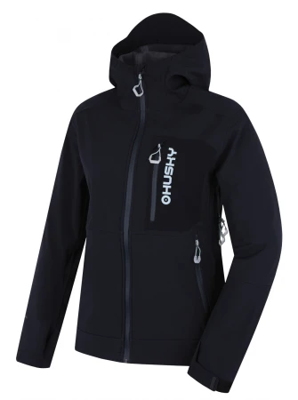 Husky Samai L black dámská softshell bunda