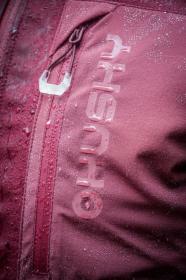 Husky Samai L bordo dámská softshell bunda