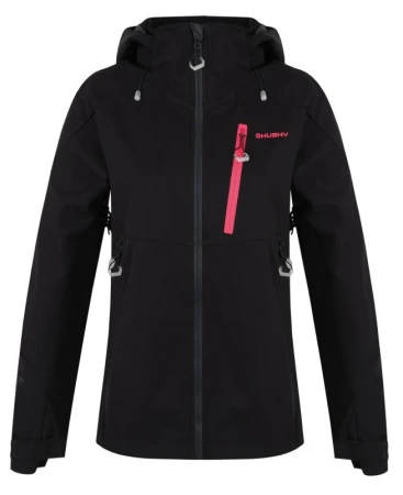Husky Sauri L black dámská softshell bunda
